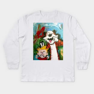 Calvin & Hobbes Kids Long Sleeve T-Shirt